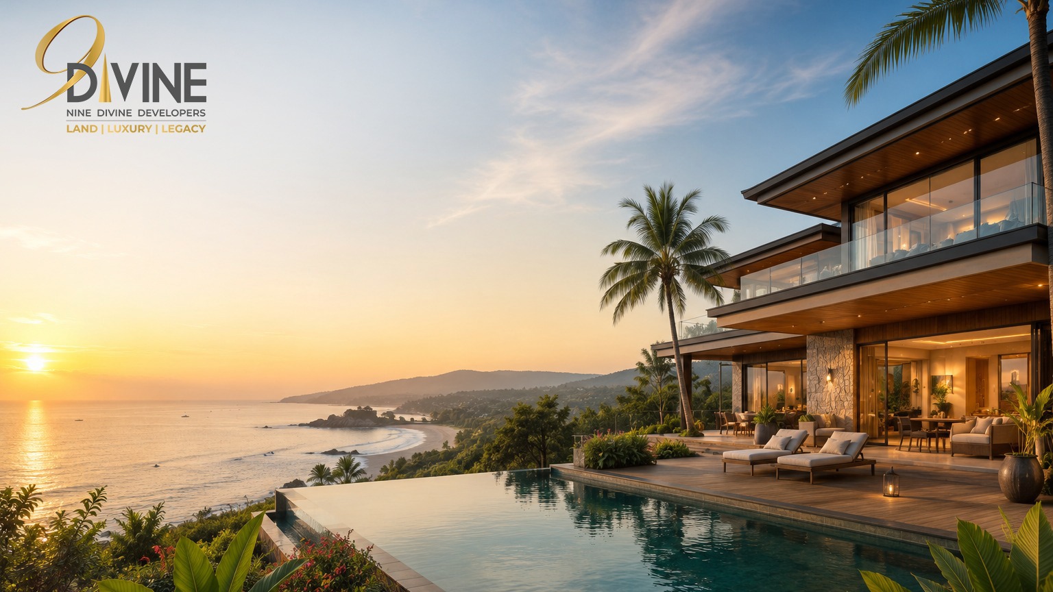 Luxury Villas & Airbnb Investment in Maha Goa | Premium Coastal Villa Banner